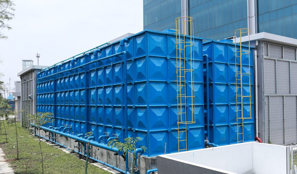 PANEL WATER TANK PELINDO 3 OFFICE